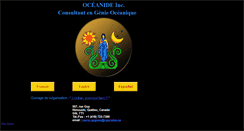 Desktop Screenshot of oceanide.ca