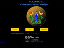 Tablet Screenshot of oceanide.ca